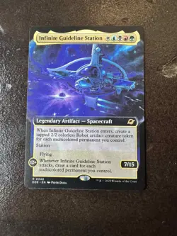 Infinite Guideline Station Edge of Eternities Extended Art Rare - Image 1
