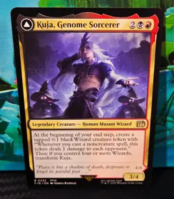 magic the gathering - Kuja, Genome Sorcerer / Trance Kuja, Fate Defied - Rare - Image 1