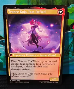 magic the gathering - Kuja, Genome Sorcerer / Trance Kuja, Fate Defied - Rare - Image 2