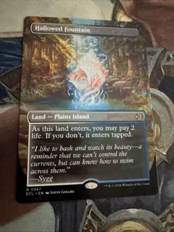 Hallowed Fountain (Borderless) Lorwyn Eclipsed Regular - Image 1