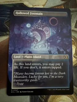 Hallowed Fountain (Borderless) Lorwyn Eclipsed Regular - Image 2