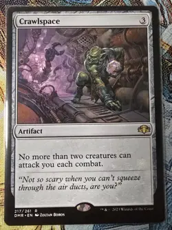 Crawlspace, Dominaria Remastered, Regular, MTG,#217, NM++ - Image 1