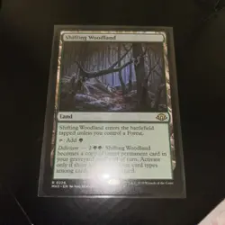 MTG Magic The Gathering Modern Horizons 3 Rare #0228 Shifting Woodland - Image 1