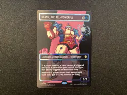 Krang, the All-Powerful (Surge Foil) - Borderless | Pixel - MTG Commander: TMNT - Image 1