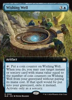 Wishing Well Extended Art Foil - Bloomburrow MTG-NM - Image 1