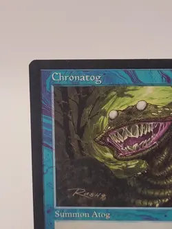 MTG Chronatog 1996 illus. by Christopher Rush - lightly played - Image 3