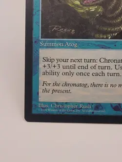 MTG Chronatog 1996 illus. by Christopher Rush - lightly played - Image 5