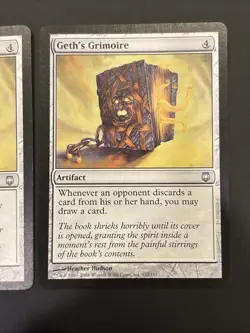 2x Geth's Grimoire Darksteel Mtg Magic UP NM - Image 3