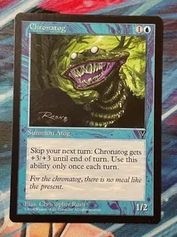 MTG Magic The Gathering Chronatog From Visions, LP - Image 1