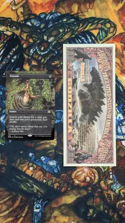 MTG Entomb Borderless Dominaria Remastered 426 Regular NM/M 💀DeathCoronaNerd💀 - Image 1