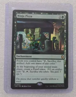 1 x Ninja Pizza - Commander: Teenage Mutant Ninja Turtles - NM-Mint - MTG - Image 1