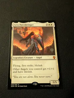 Layra Dawnbringer - Dominaria Promo NM - MTG - Image 1