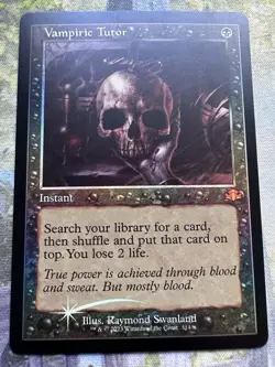 Vampiric Tutor Dominaria Remastered Foil - Image 1
