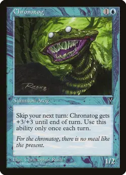 MTG - Chronatog - Visions - X1 - (HP) - - Image 1