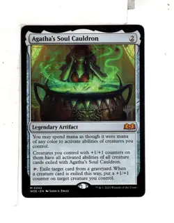 MTG SkeenAB Agatha's Soul Cauldron PACK PROMO from WOE. NM. - Image 1
