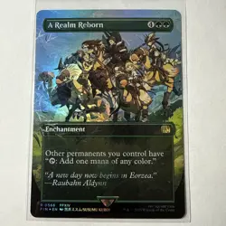 A Realm Reborn (Borderless) (Chocobo Track Foil) Final Fantasy Foil - Image 1
