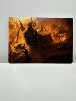 The Final Days - Magic: Final Fantasy MTG - Art Series 6/53 - Gold Stamp - Image 1