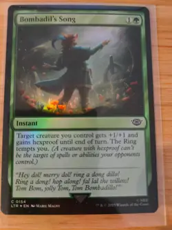 MTG Bombadil's Song (FOIL) 0154 Lord of the Rings M/NM Free UK P&P - Image 1