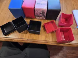 Ultra Pro Deckbox Satin Tower, and flip top lot of 6 74427841737 - Image 2