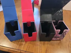Ultra Pro Deckbox Satin Tower, and flip top lot of 6 74427841737 - Image 3