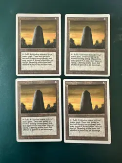 4 MtG Basalt Monolith: Revised Edition LP ACTUAL PHOTOS! - Image 1