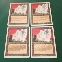 4 MtG Animate Dead: 4th Edition NM/LP ACTUAL PHOTOS! - Image 1