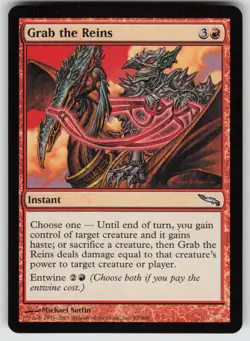 Grab the Reins U Mirrodin 95 MTG - Image 1