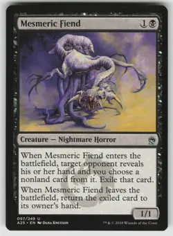 Mesmeric Fiend U Masters 25 97 MTG - Image 1