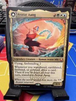 MTG Avatar Aang // Aang, Master of Elements - Avatar: The Last Airbender #207 - Image 1