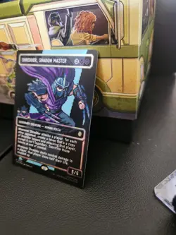 Shredder, Shadow Master (Borderless) (Surge Foil) Commander: TMNT - Image 2