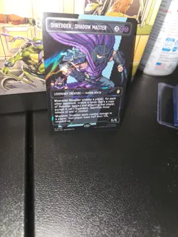 Shredder, Shadow Master (Borderless) (Surge Foil) Commander: TMNT - Image 4