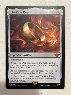 Magic: The Gathering The One Ring 246 Legendary Artifact Mythic NM Never Played - Image 1