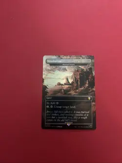 Weathertop - Deserted Temple (Surge Foil) Commander: the Lord of the Rings mint - Image 1