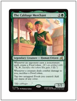 1x The Cabbage Merchant, Avatar The Last Airbender, Magic MTG NM - Image 1