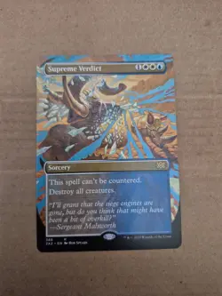 Supreme Verdict (Borderless) Double Masters 2022 Regular - Image 1