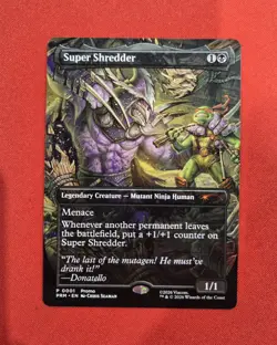 MTG Super Shredder Spotlight Series Promo nonfoil Near Mint - Image 1