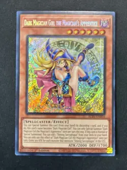 Dark Magician Girl the Magician's Apprentice ALIN-EN004 Secret Rare 1st Edition - Image 1