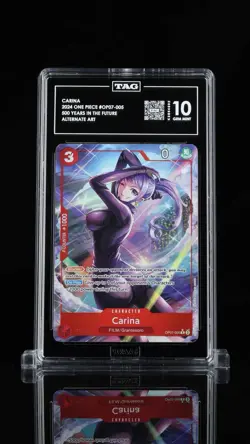 Carina OP07-005 2024 Alternate Art Parallel One Piece - Image 1