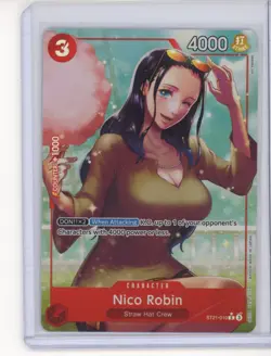 Nico Robin Parallel ST21-010 Starter Deck EX Gear 5 One Piece English Alt Art - Image 1