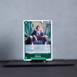 One Piece TCG Shanks OP14-027 Foil R The Azure Sea's Seven - Image 1