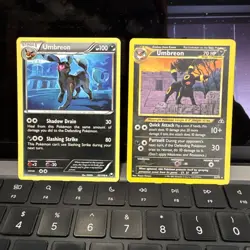(2) Umbreon Pokemon cards 32/75 And 60/108. Good Condition. - Image 1