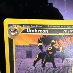 (2) Umbreon Pokemon cards 32/75 And 60/108. Good Condition. - Image 2