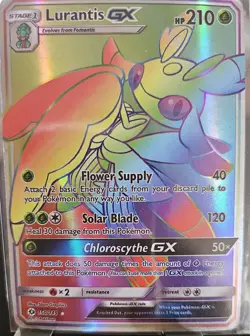 Lurantis GX Holo Ultra Rare Pokemon TCG Card Sun & Moon Base Set 15/149 - Image 1