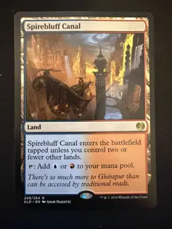 Spirebluff Canal 249 - R - Kaladesh - Normal - MTG - LP - Image 1