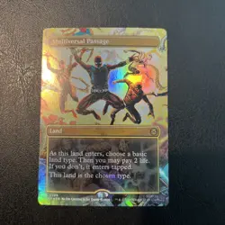 Multiverse Passage(Borderless) Spider-Man N/M #206 NON-FOIL - Image 1