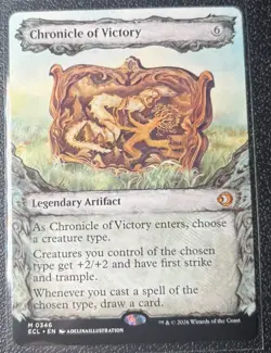 Chronicle of Victory M Showcase Regular #346 | ECL Lorwyn Eclipsed | MTG - Image 1