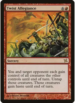 Twist Allegiance 120 MTG NM - Betrayers of Kamigawa - Image 1