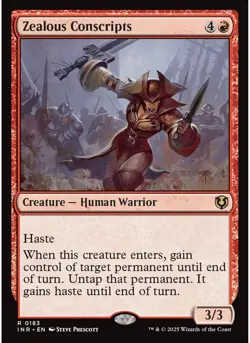 Zealous Conscripts 183 MTG NM - Innistrad Remastered - Image 1