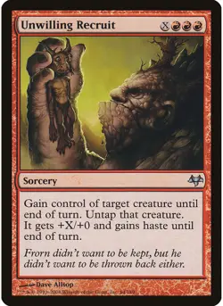 Unwilling Recruit 64 MTG NM - Eventide - Image 1