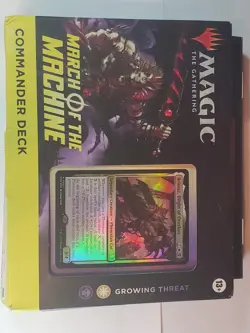 Magic The Gathering March of the Machine Commander Deck - Growing Threat 100-... - Image 1